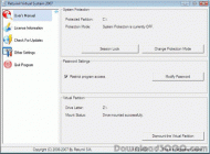 Returnil Virtual System Personal Edition screenshot